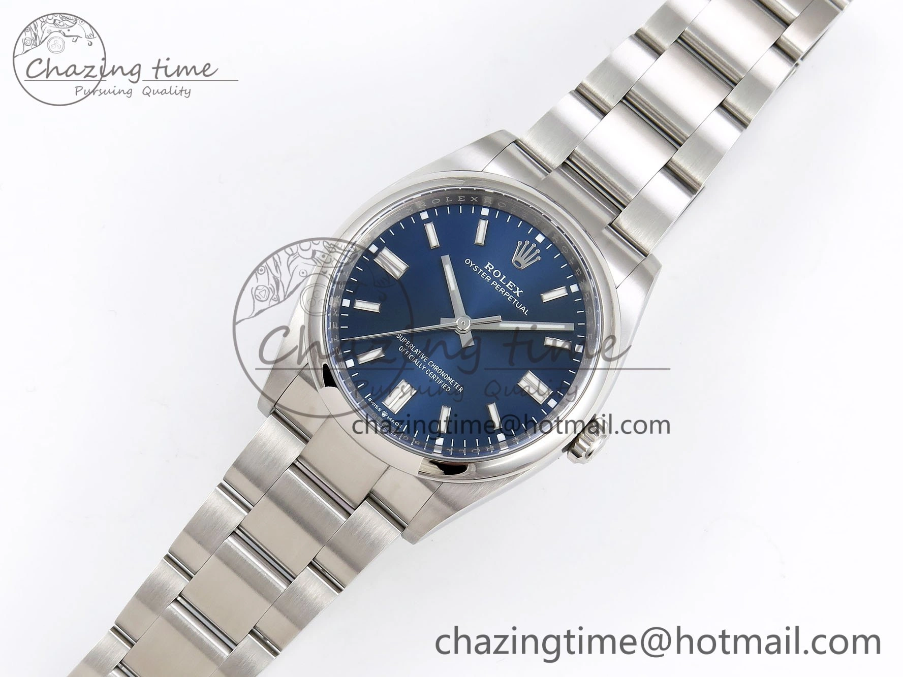Oyster Perpetual 126000 36mm Clean 1:1 Best Edition 904L Steel Deep Blue Dial VR3230