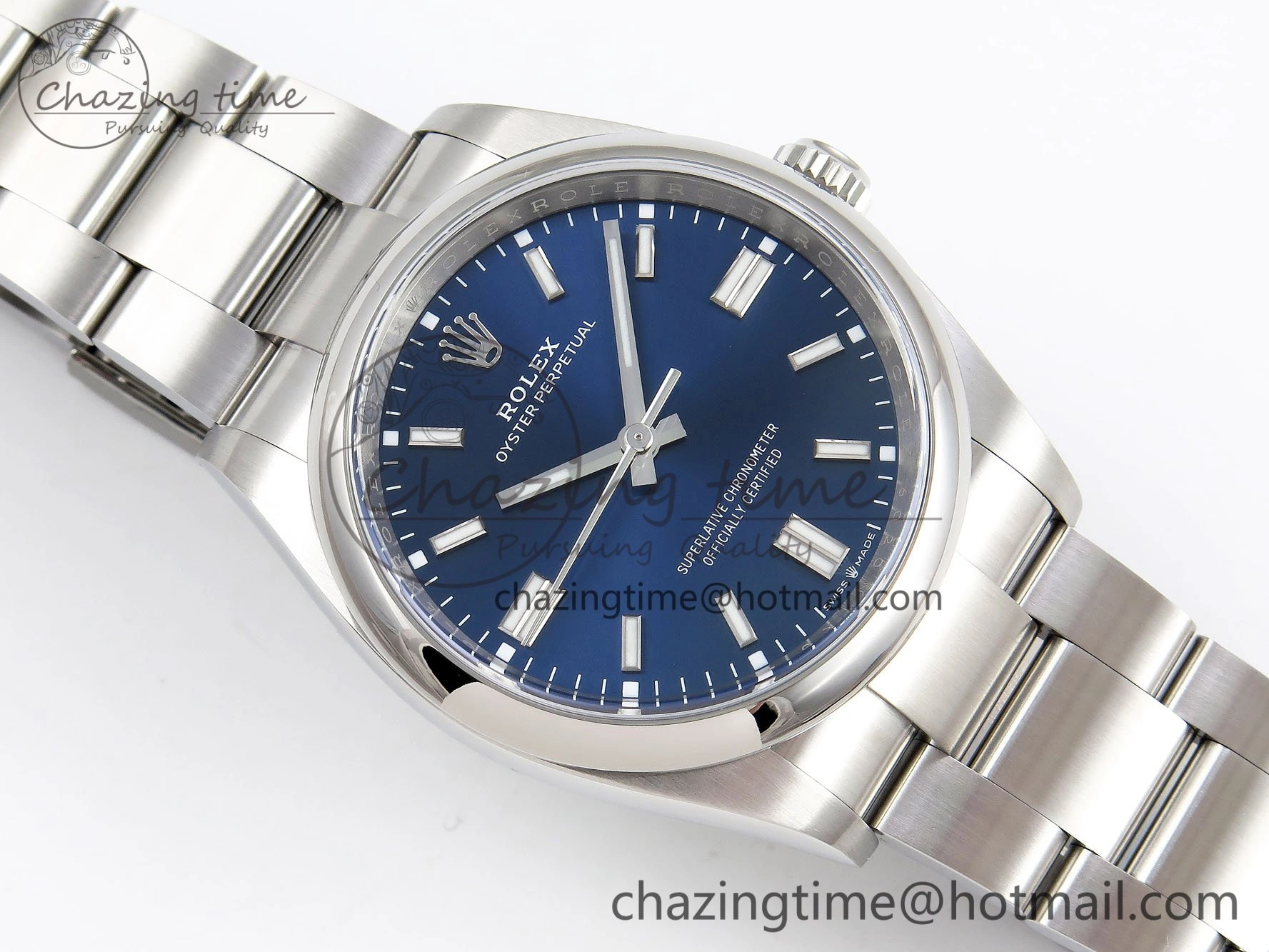 Oyster Perpetual 126000 36mm Clean 1:1 Best Edition 904L Steel Deep Blue Dial VR3230