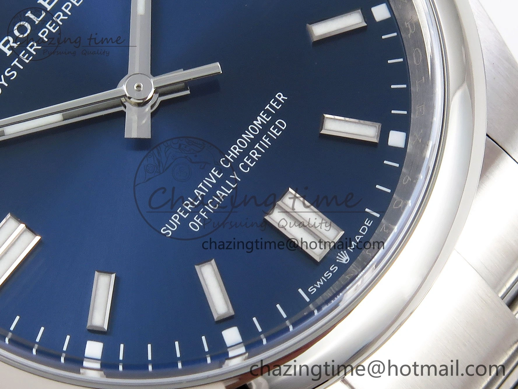 Oyster Perpetual 126000 36mm Clean 1:1 Best Edition 904L Steel Deep Blue Dial VR3230