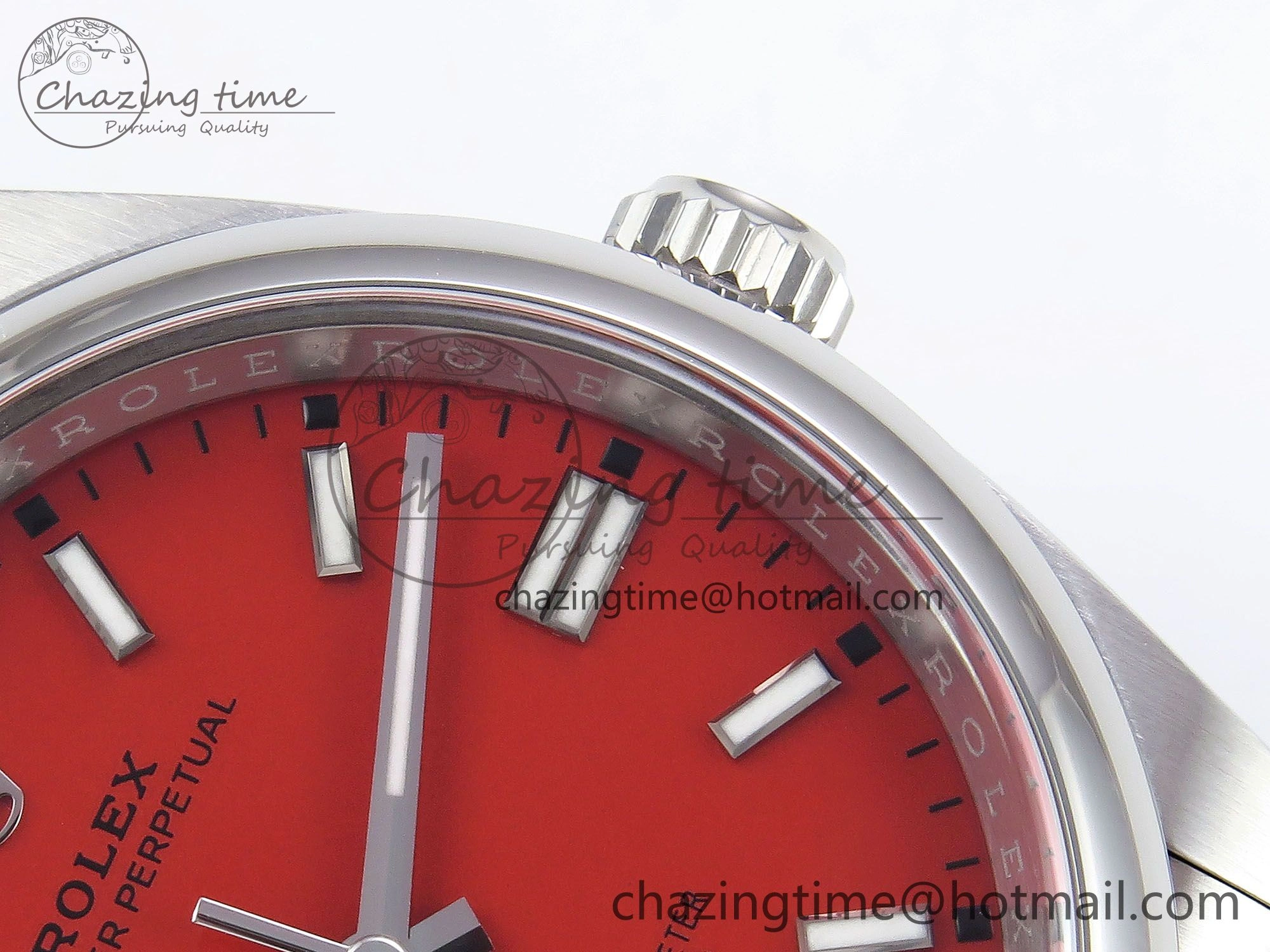 Oyster Perpetual 126000 36mm Clean 1:1 Best Edition 904L Steel Red Dial VR3230
