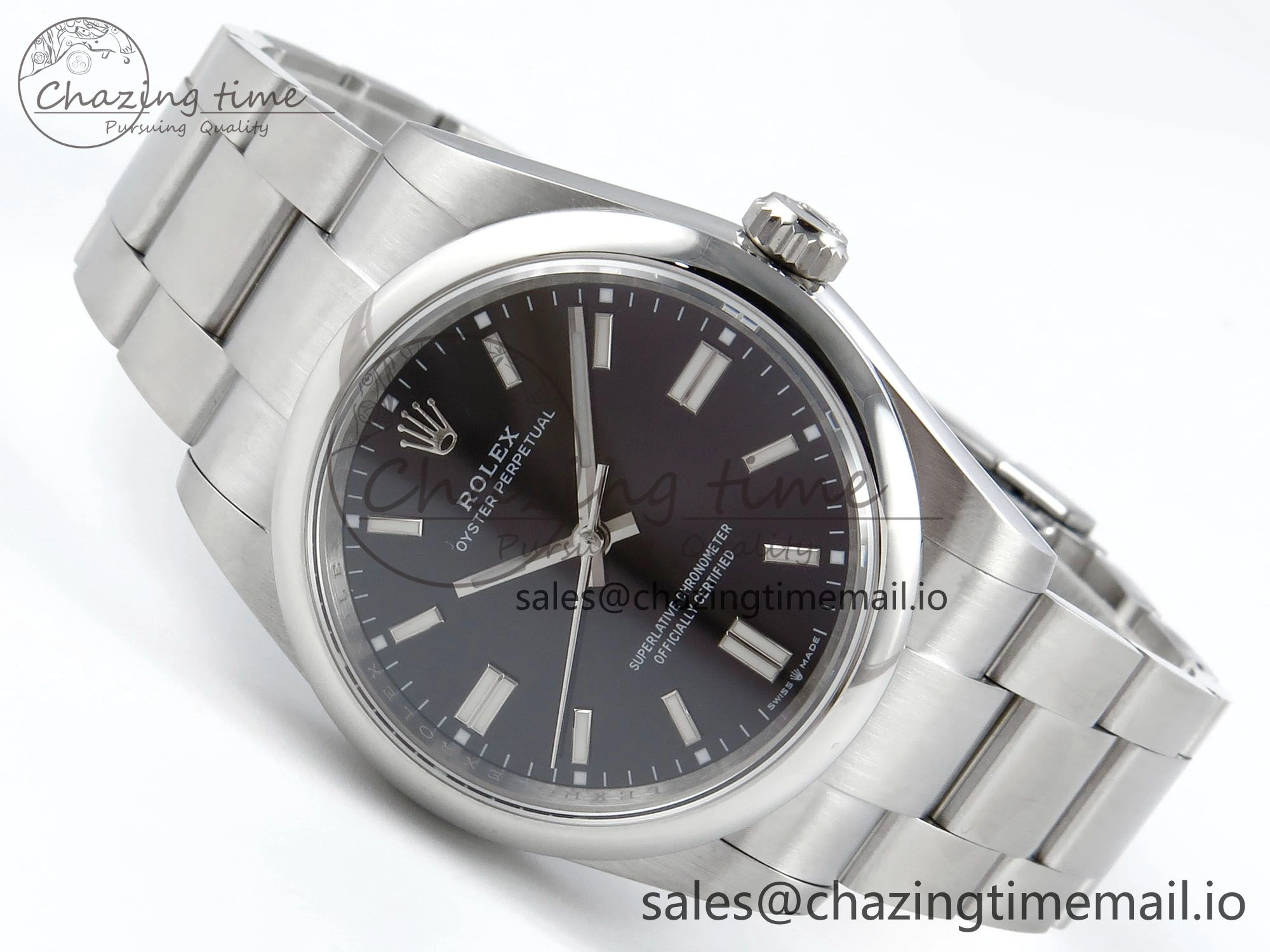 Oyster Perpetual 126000 36mm DIWF 1:1 Best Edition 904L Steel Black Dial A3230