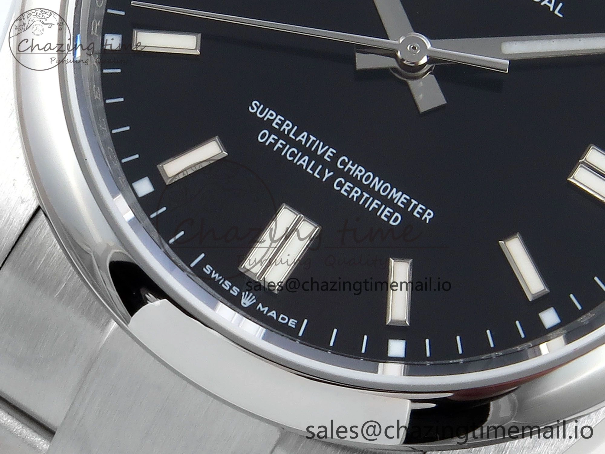 Oyster Perpetual 126000 36mm DIWF 1:1 Best Edition 904L Steel Black Dial A3230