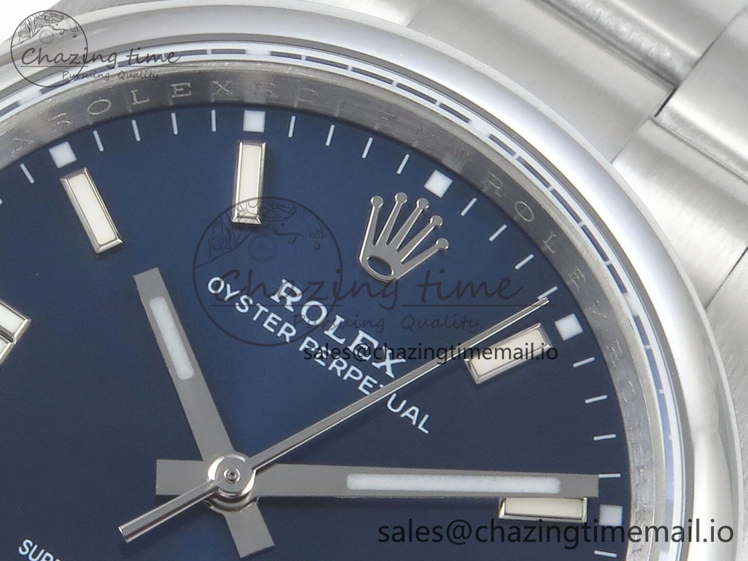Oyster Perpetual 126000 36mm DIWF 1:1 Best Edition 904L Steel Blue Dial A3230