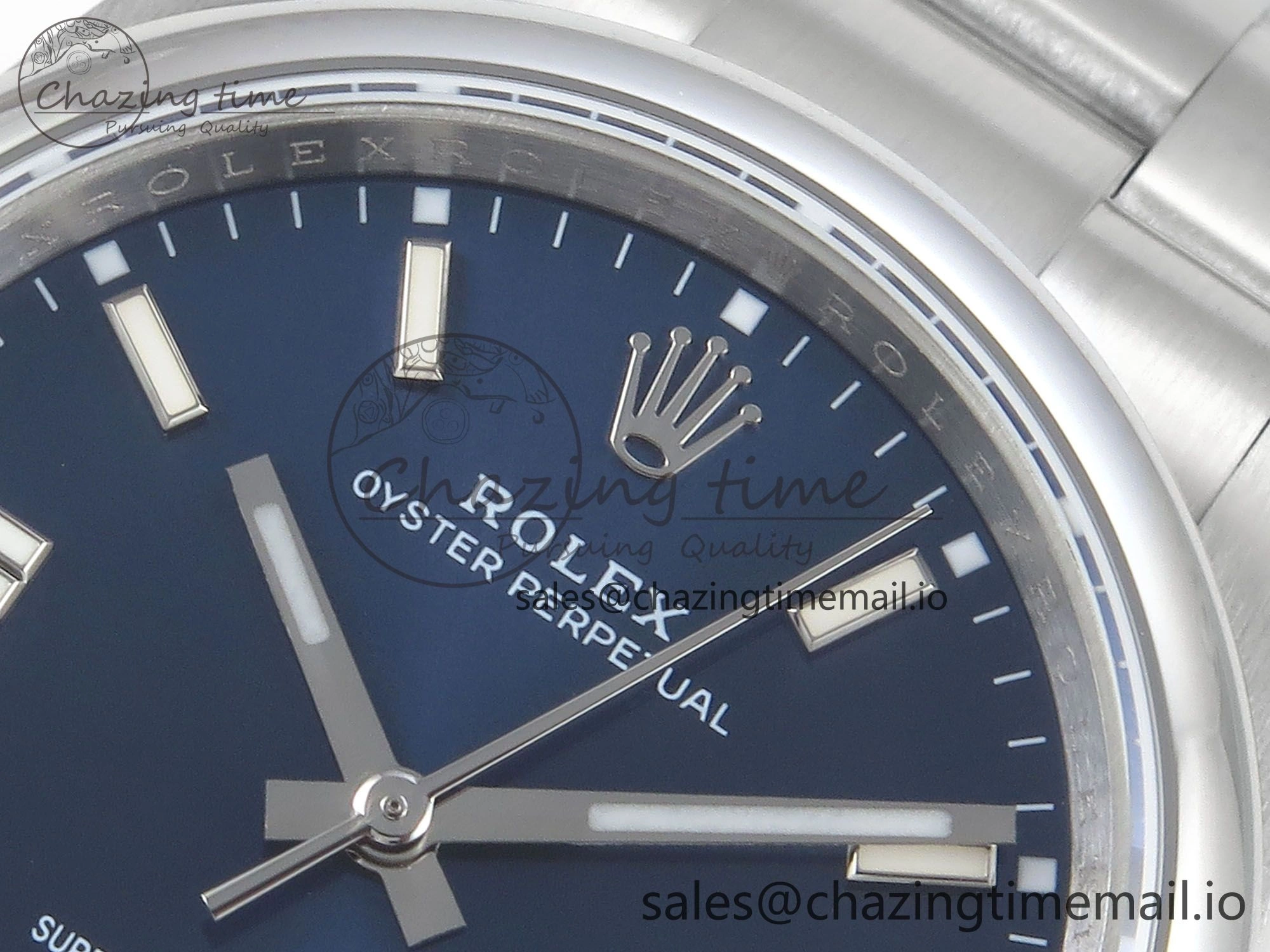Oyster Perpetual 126000 36mm DIWF 1:1 Best Edition 904L Steel Blue Dial A3230
