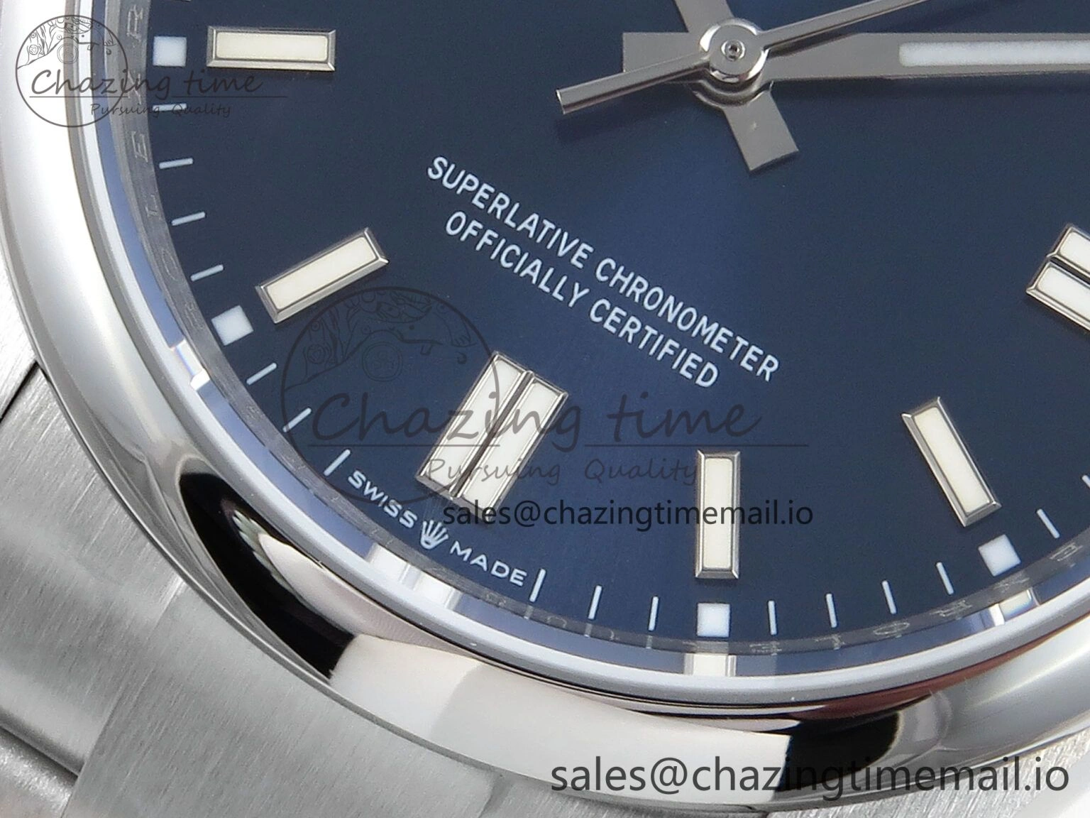 Oyster Perpetual 126000 36mm DIWF 1:1 Best Edition 904L Steel Blue Dial A3230