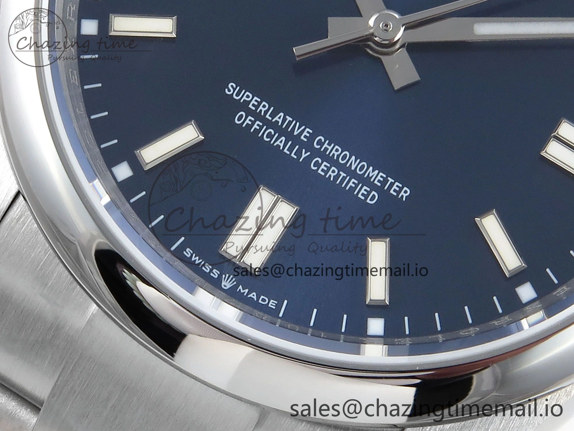 Oyster Perpetual 126000 36mm DIWF 1:1 Best Edition 904L Steel Blue Dial A3230