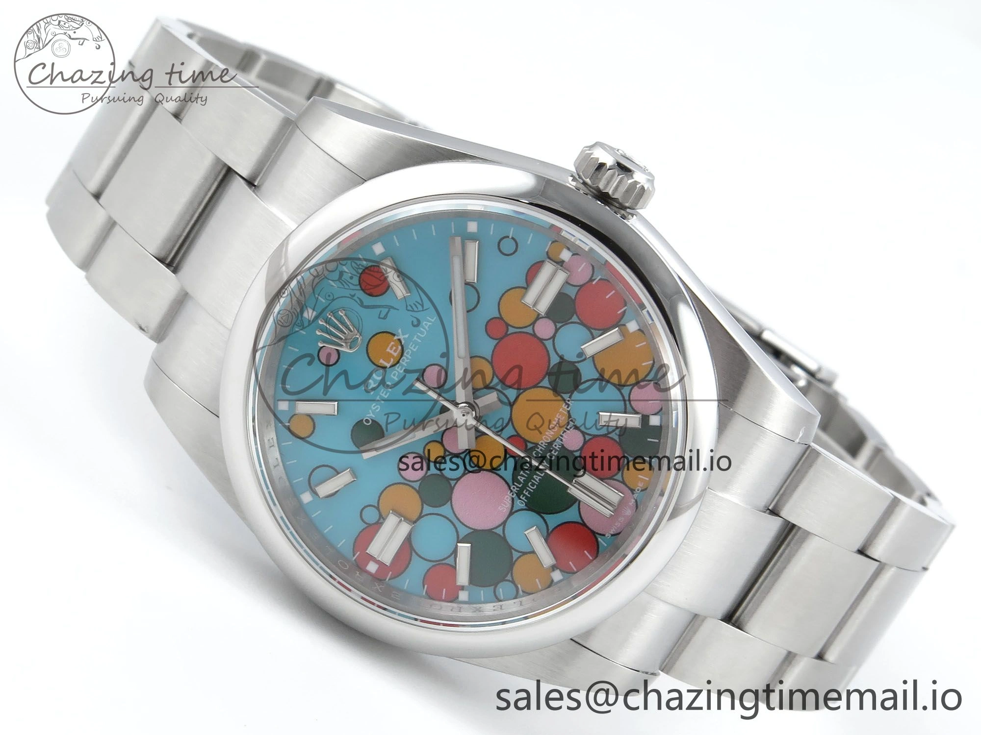 Oyster Perpetual 126000 36mm DIWF 1:1 Best Edition 904L Steel Celebration Dial A3230