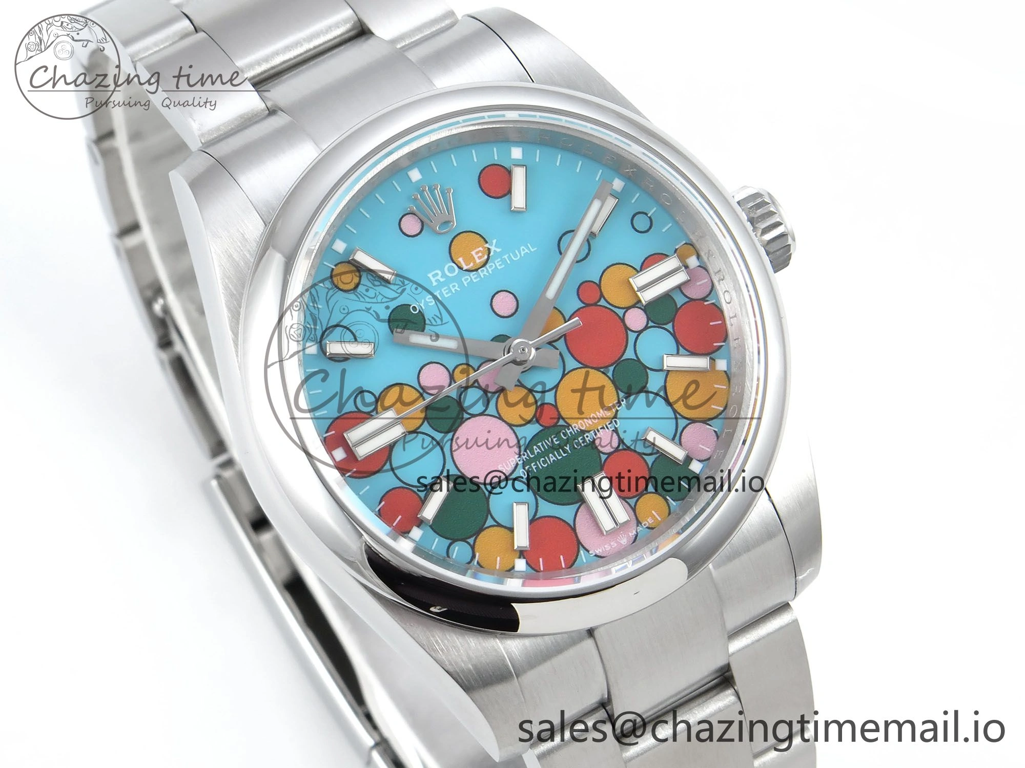 Oyster Perpetual 126000 36mm DIWF 1:1 Best Edition 904L Steel Celebration Dial A3230