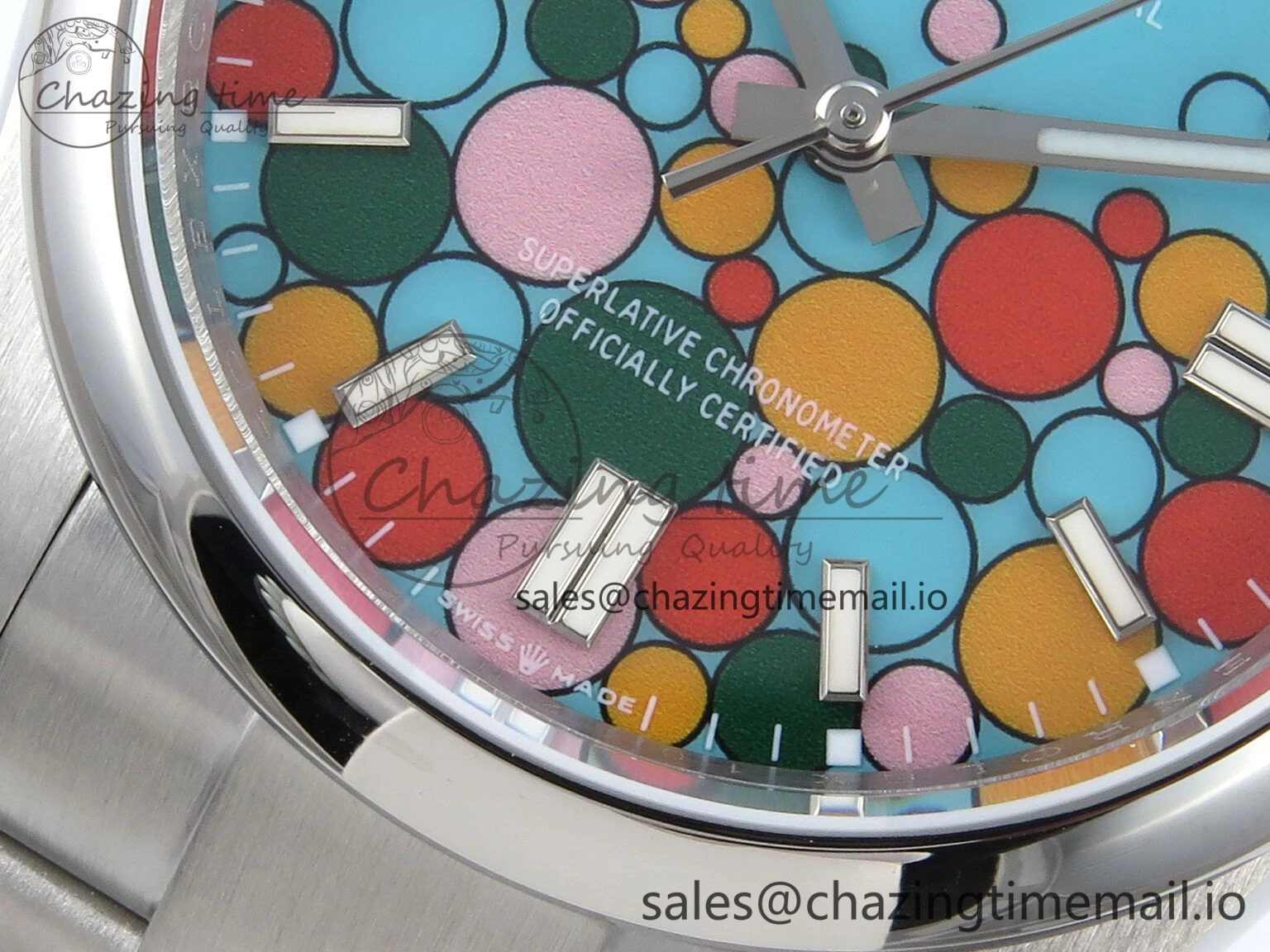 Oyster Perpetual 126000 36mm DIWF 1:1 Best Edition 904L Steel Celebration Dial A3230
