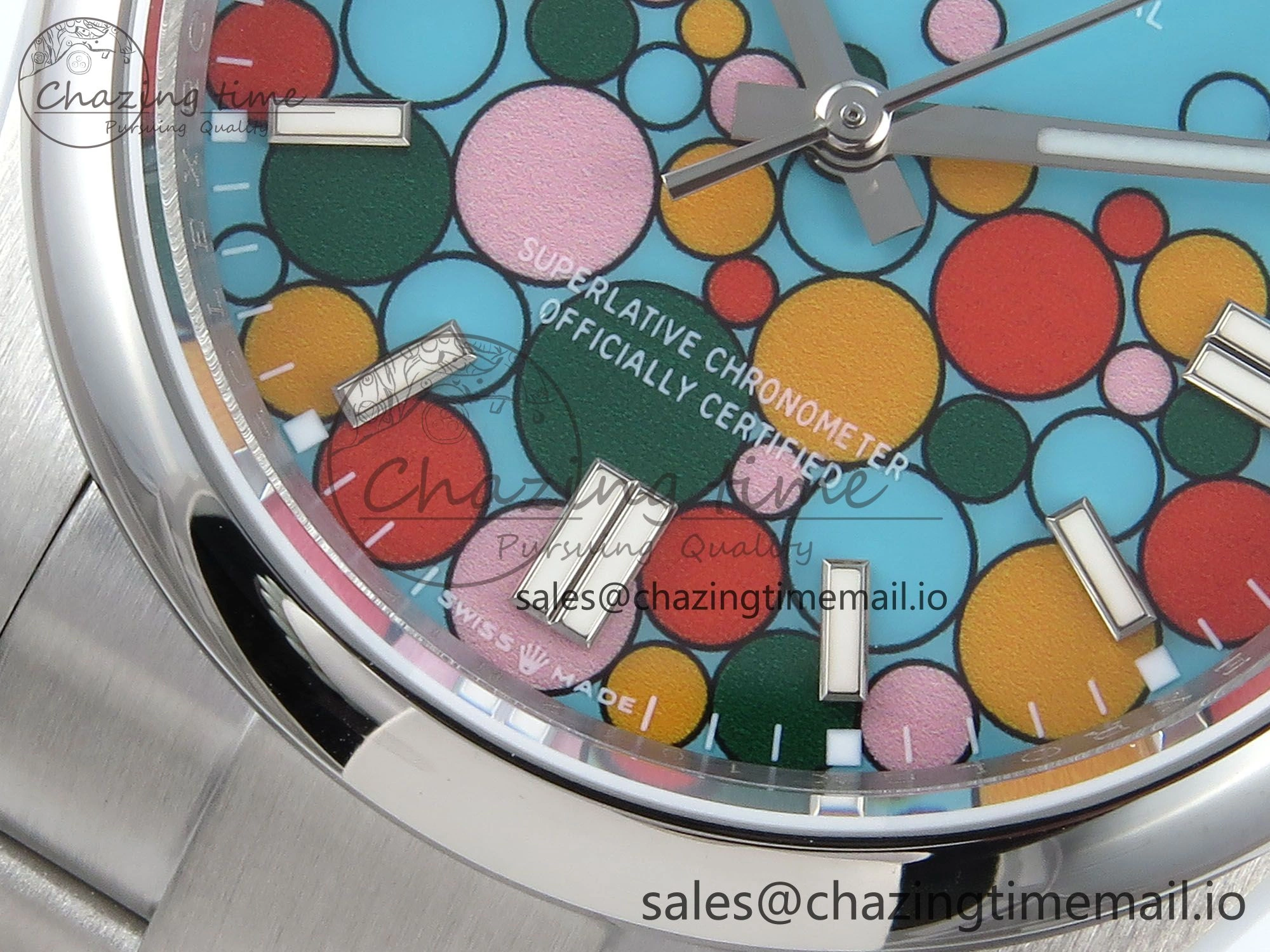Oyster Perpetual 126000 36mm DIWF 1:1 Best Edition 904L Steel Celebration Dial A3230