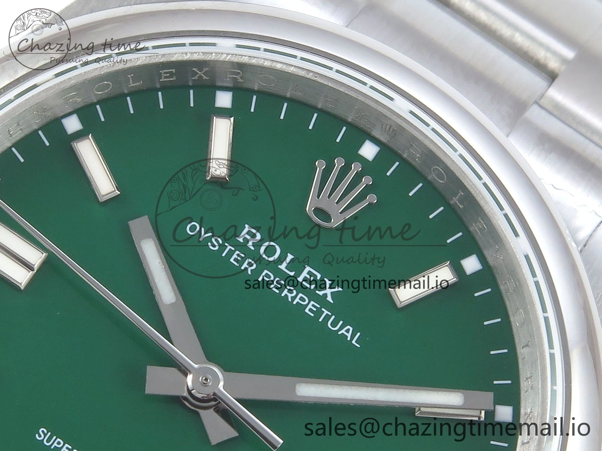 Oyster Perpetual 126000 36mm DIWF 1:1 Best Edition 904L Steel Green Dial A3230