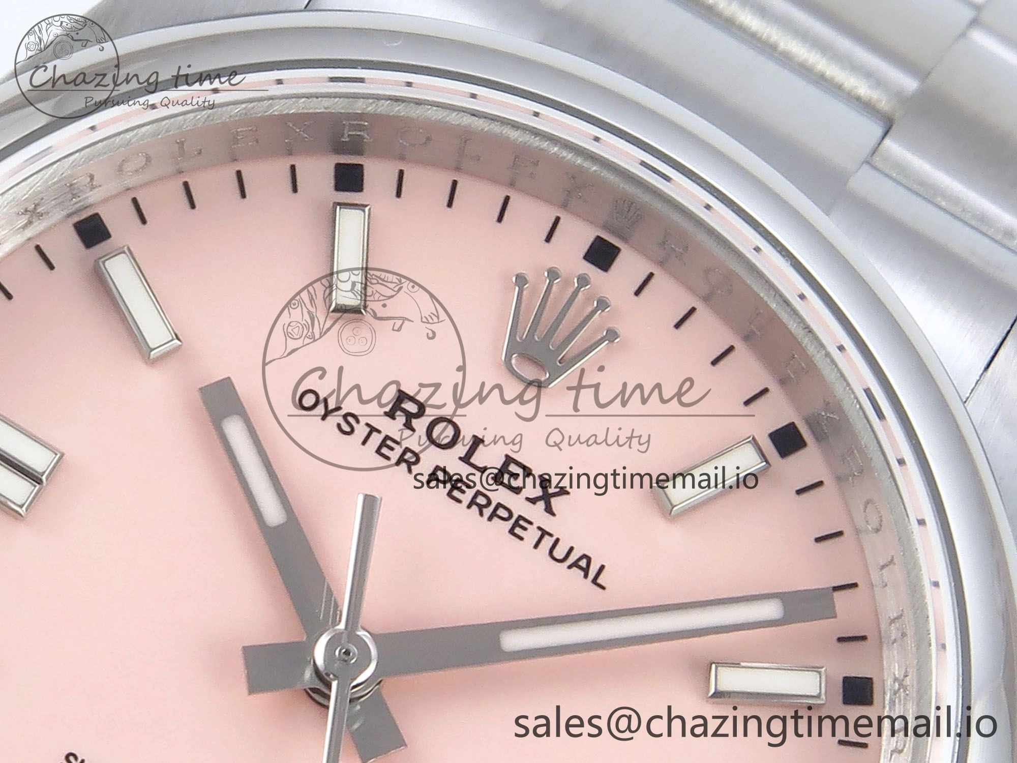 Oyster Perpetual 126000 36mm DIWF 1:1 Best Edition 904L Steel Pink Dial A3230