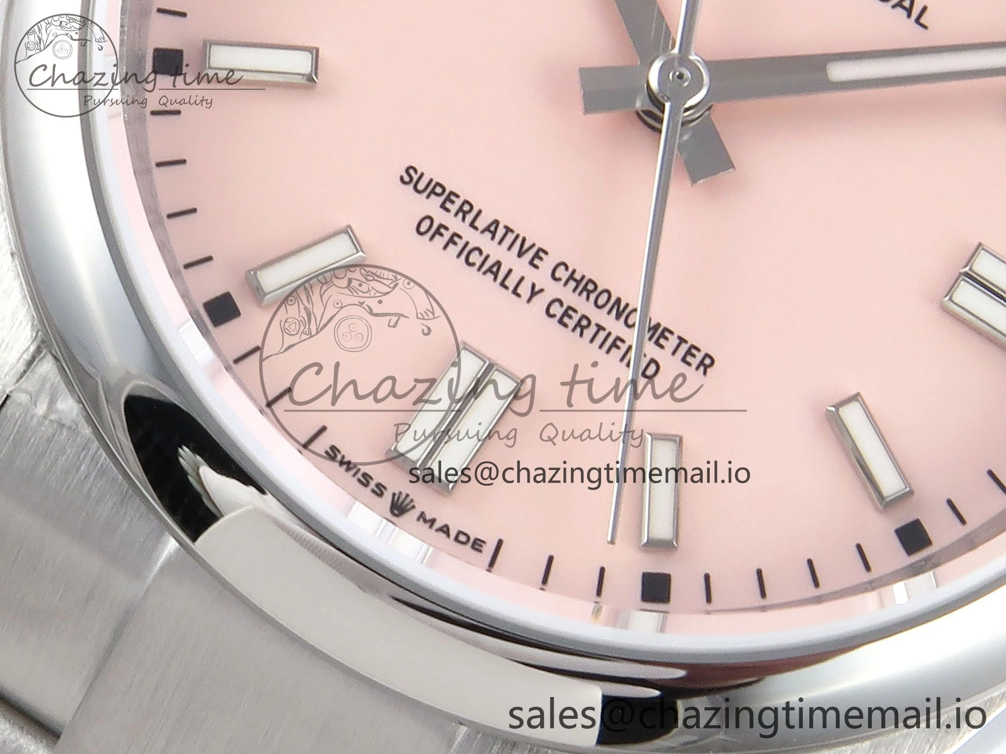 Oyster Perpetual 126000 36mm DIWF 1:1 Best Edition 904L Steel Pink Dial A3230