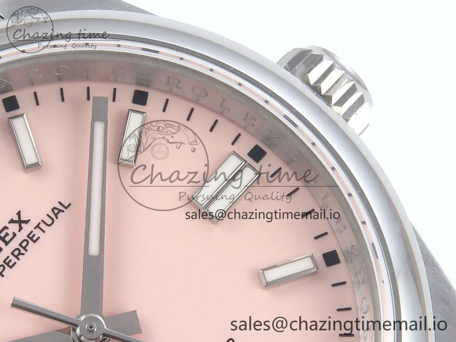 Oyster Perpetual 126000 36mm DIWF 1:1 Best Edition 904L Steel Pink Dial A3230