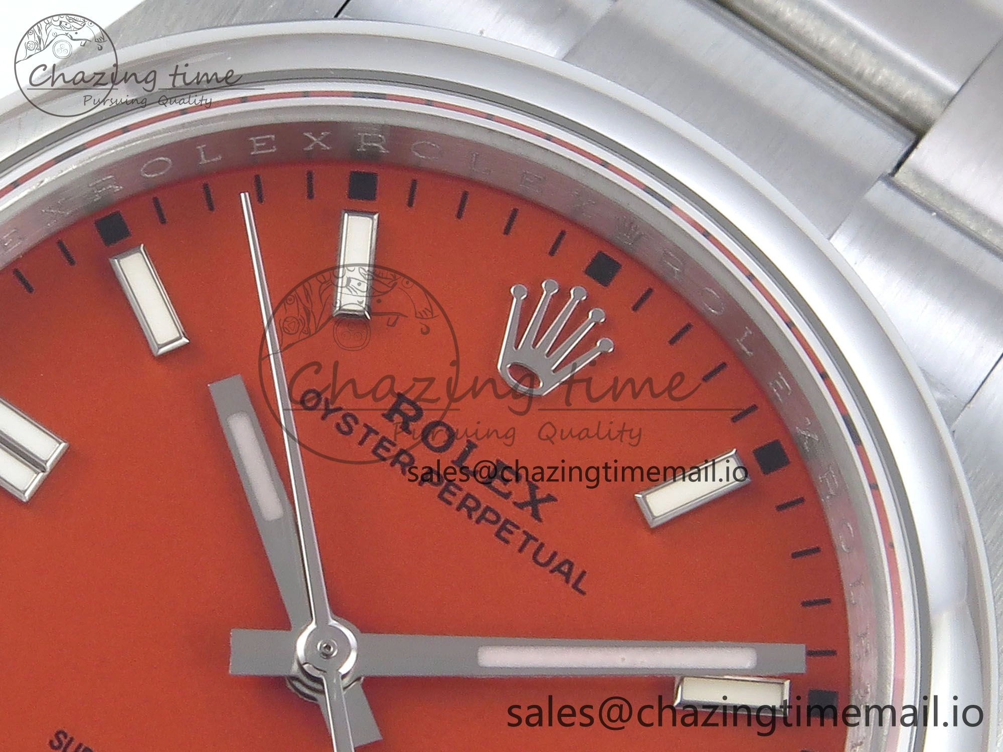 Oyster Perpetual 126000 36mm DIWF 1:1 Best Edition 904L Steel Red Dial A3230