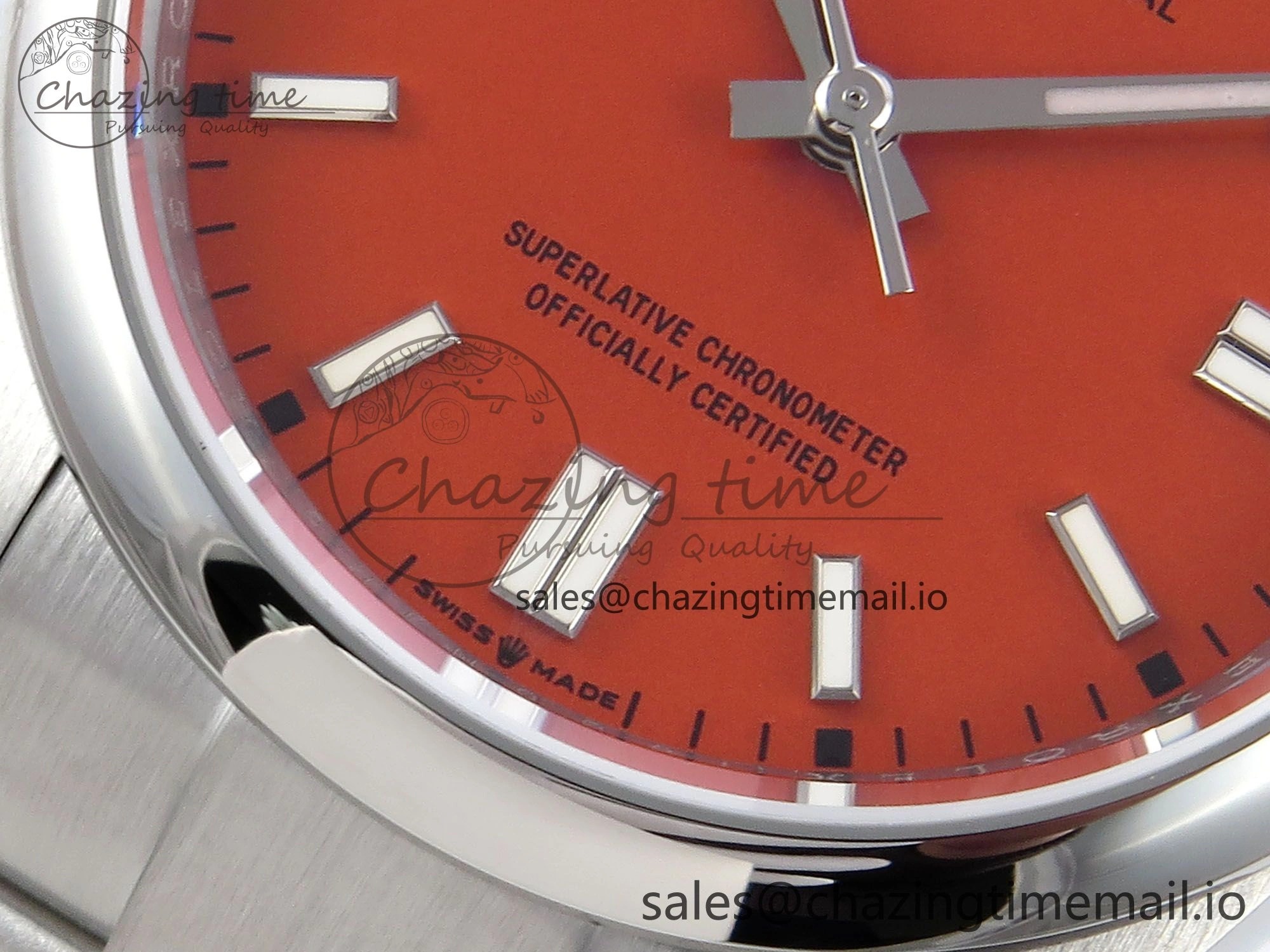 Oyster Perpetual 126000 36mm DIWF 1:1 Best Edition 904L Steel Red Dial A3230