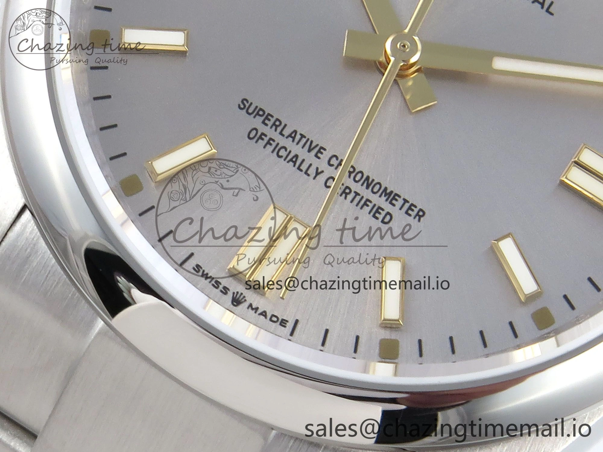Oyster Perpetual 126000 36mm DIWF 1:1 Best Edition 904L Steel Silver Dial A3230