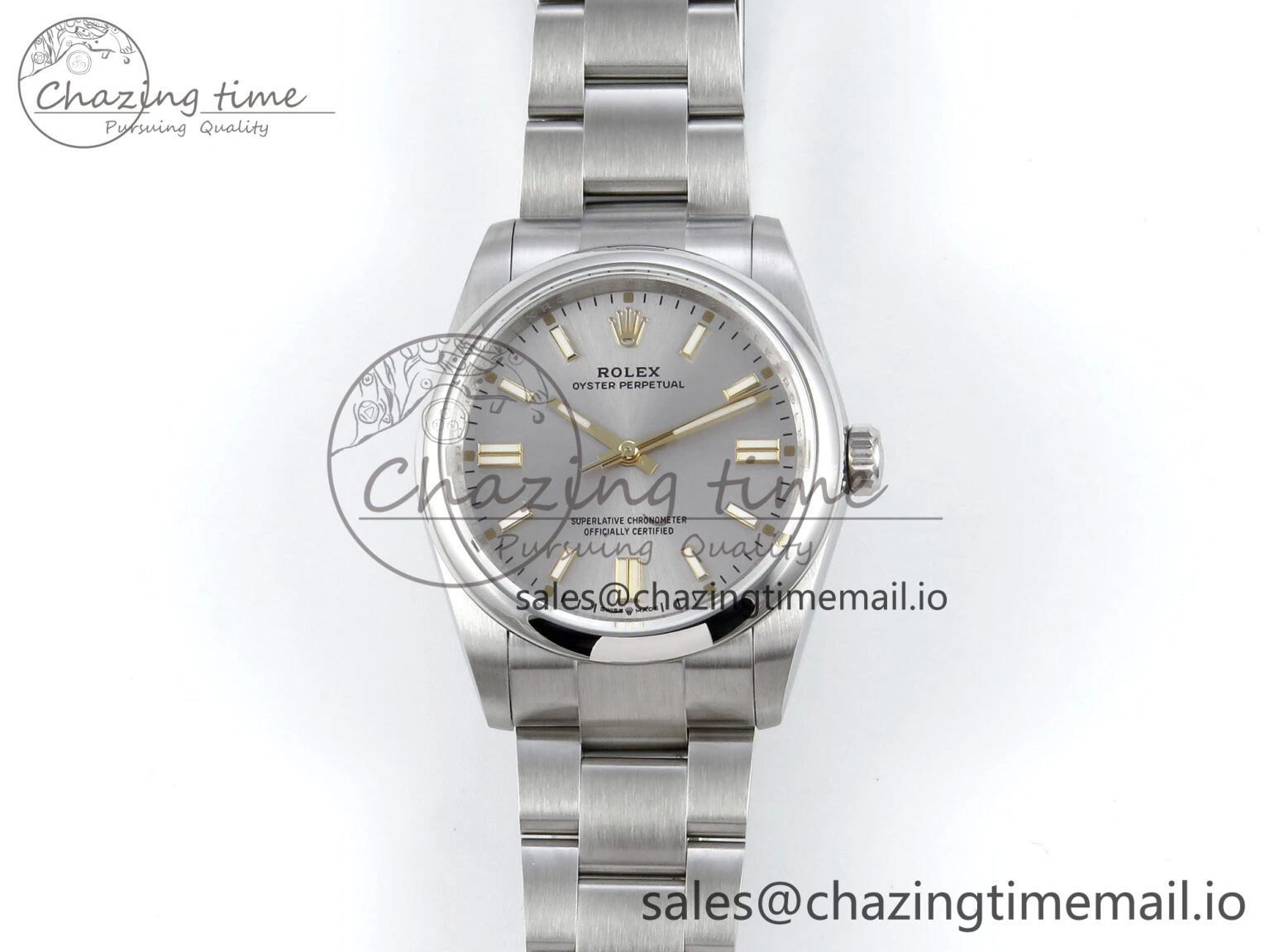 Oyster Perpetual 126000 36mm DIWF 1:1 Best Edition 904L Steel Silver Dial A3230