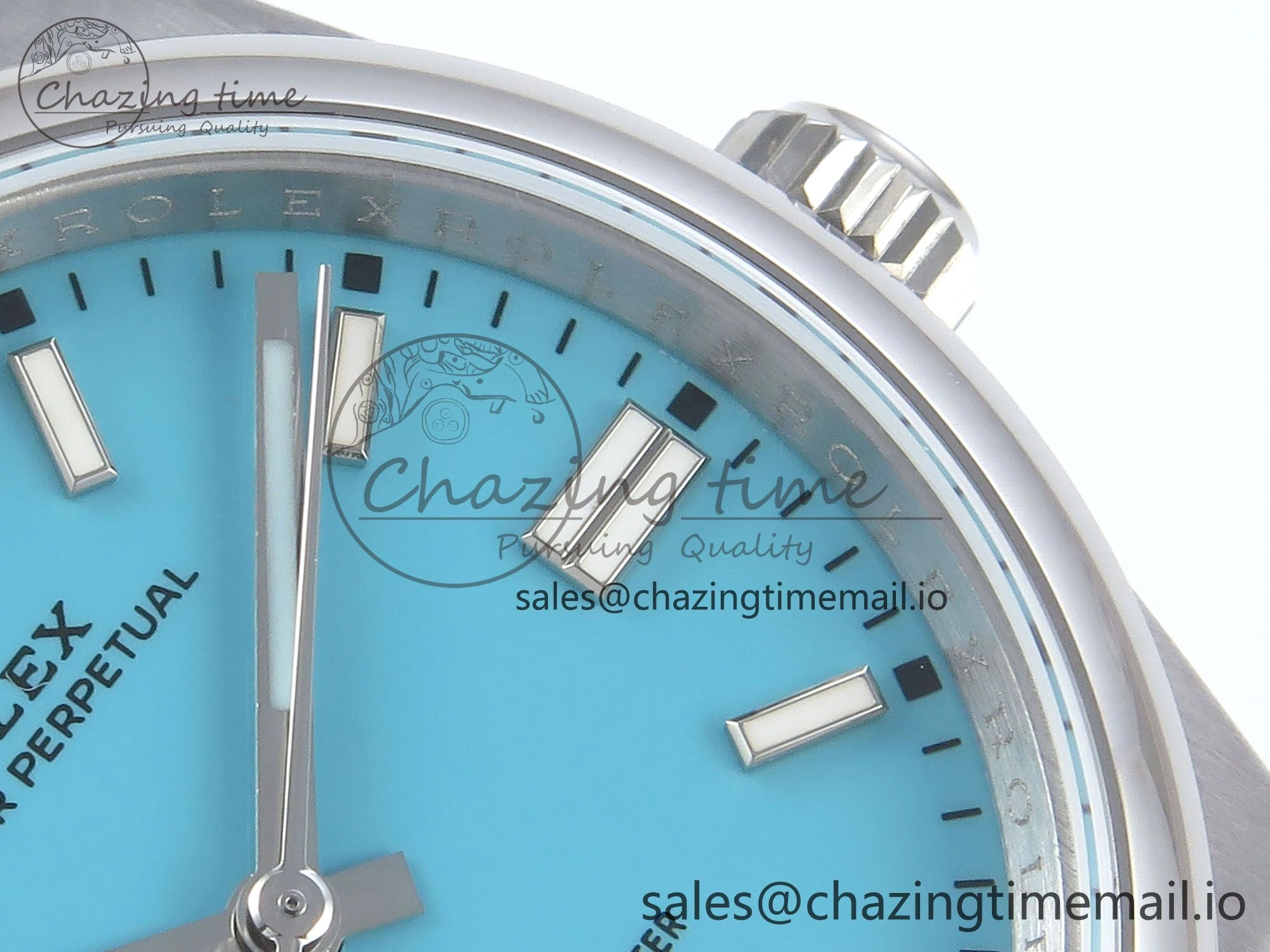 Oyster Perpetual 126000 36mm DIWF 1:1 Best Edition 904L Steel Tiffany Blue Dial A3230