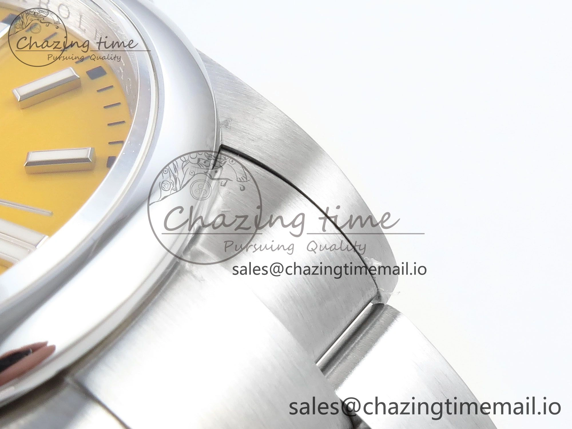 Oyster Perpetual 126000 36mm DIWF 1:1 Best Edition 904L Steel Yellow Dial A3230