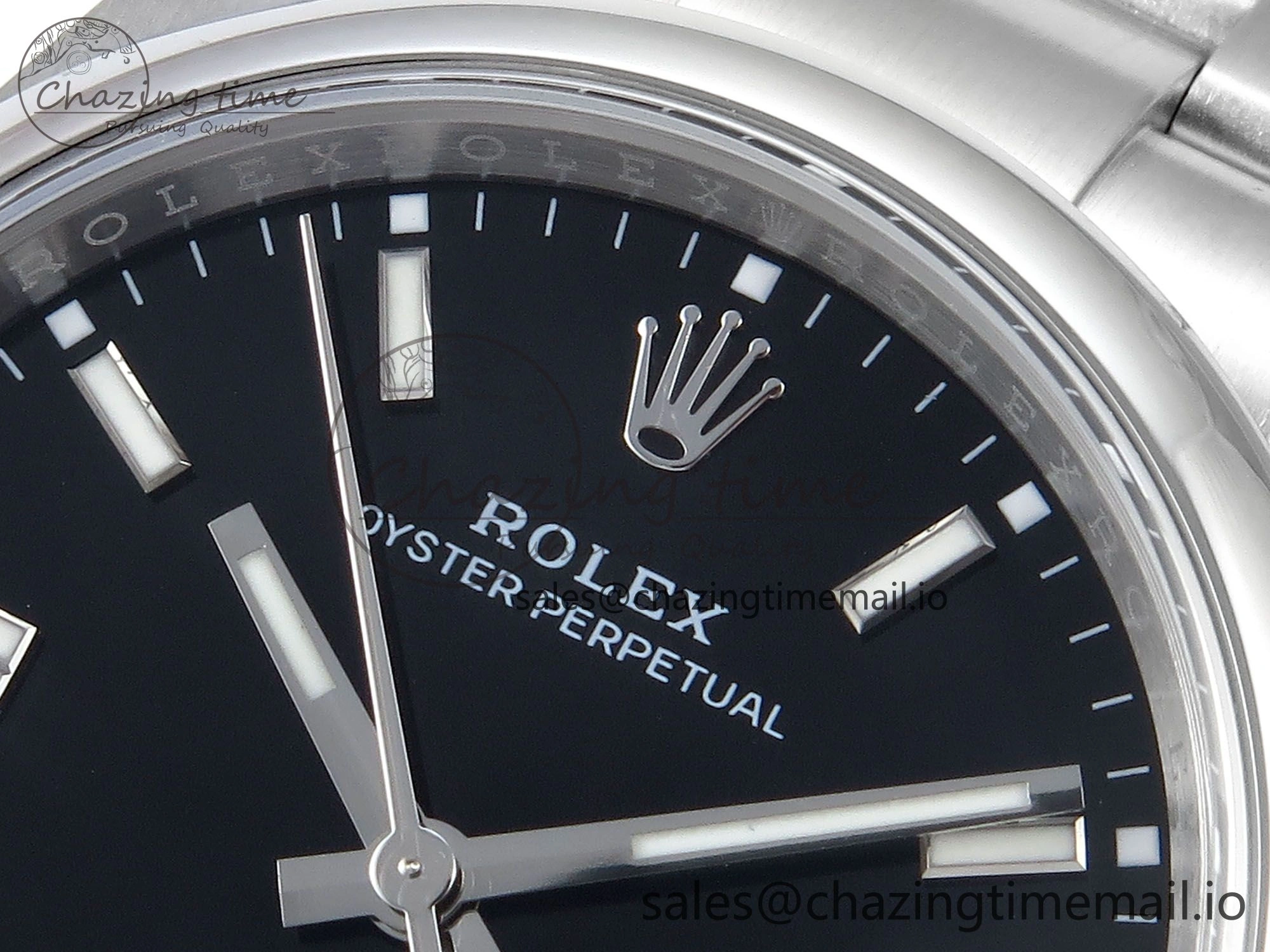 Oyster Perpetual 126000 36mm EWEF Best Edition 904L Steel Black Dial A3230