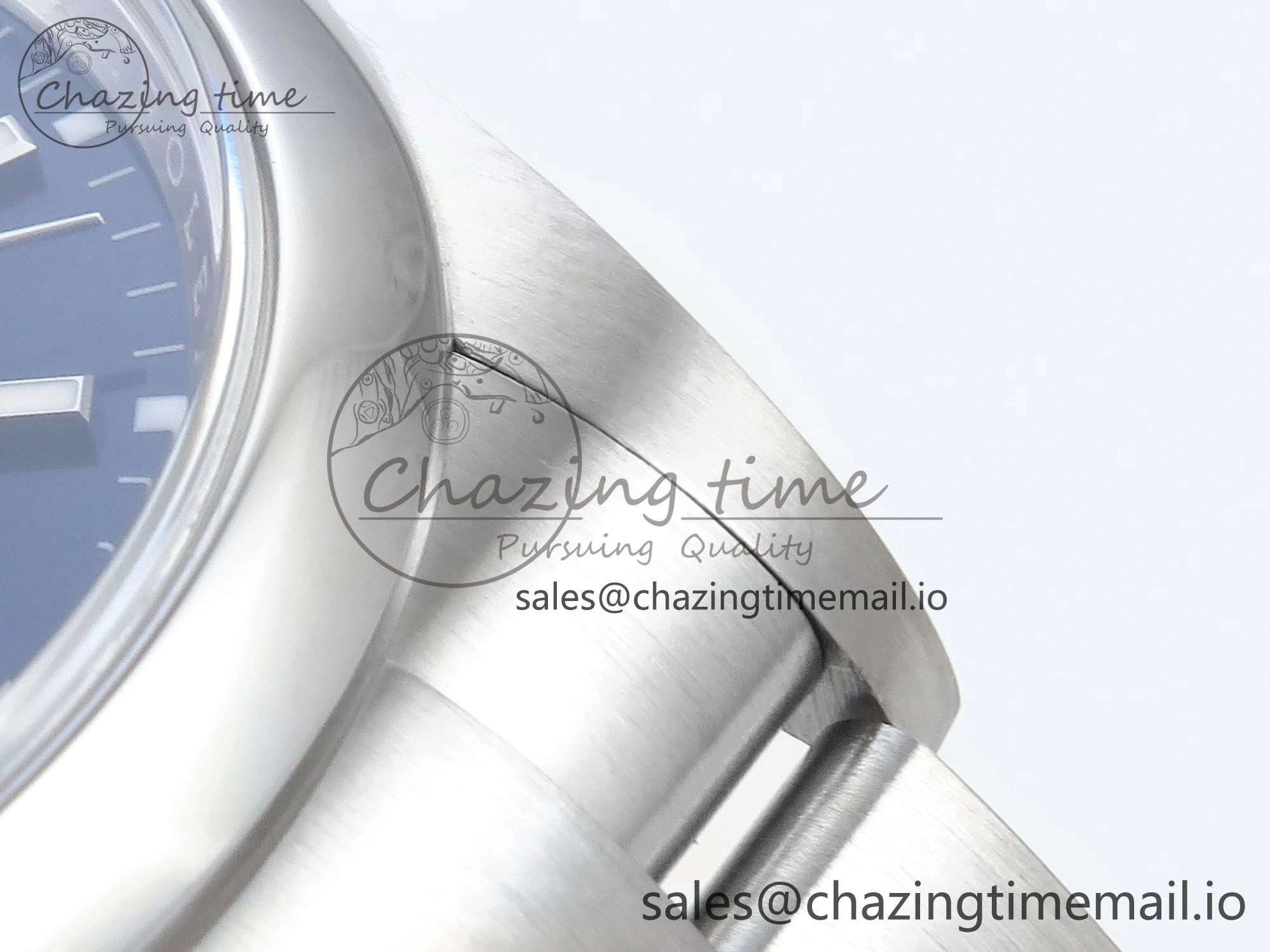 Oyster Perpetual 126000 36mm EWEF Best Edition 904L Steel Blue Dial A3230
