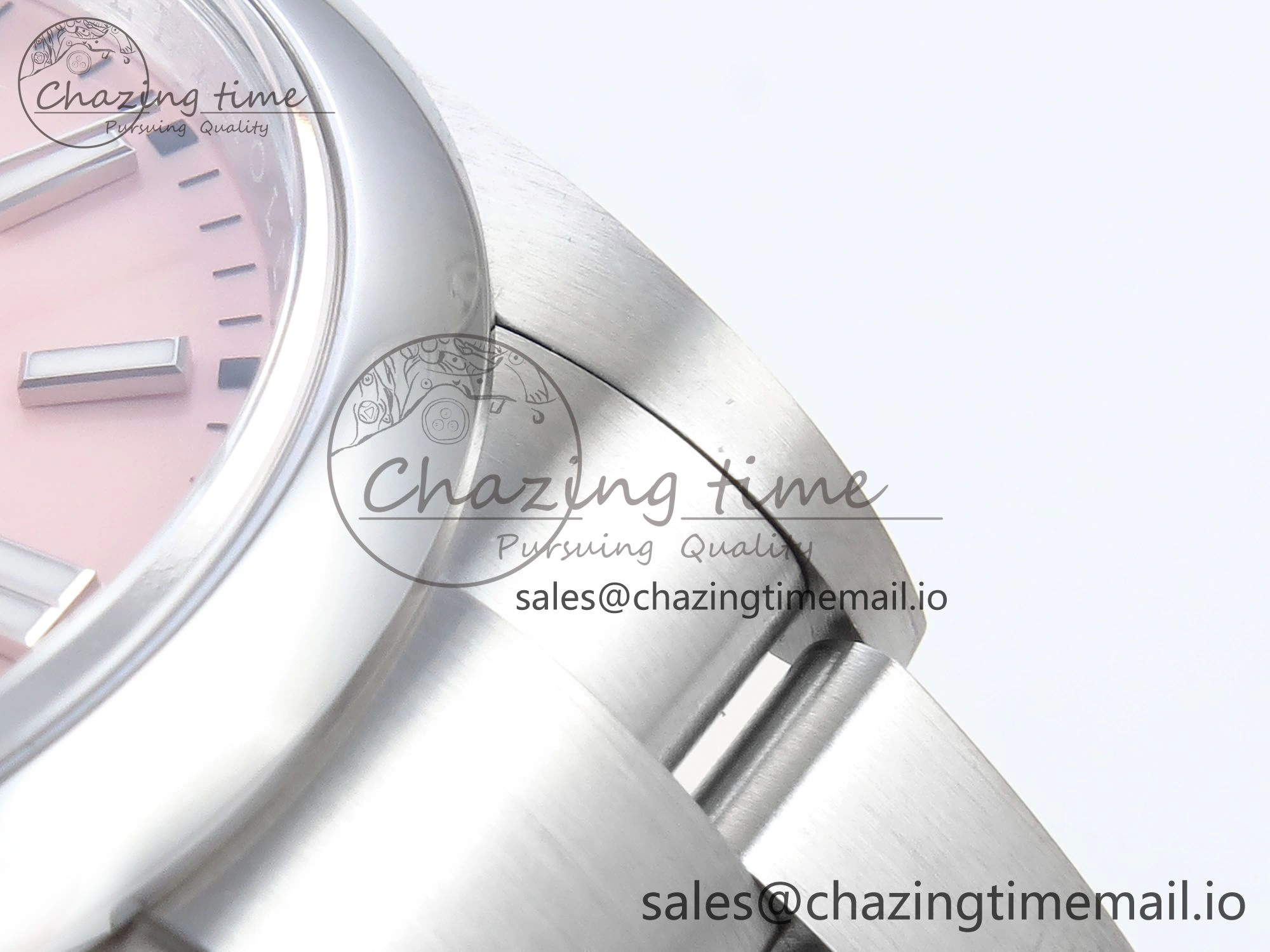 Oyster Perpetual 126000 36mm EWEF Best Edition 904L Steel Pink Dial A3230