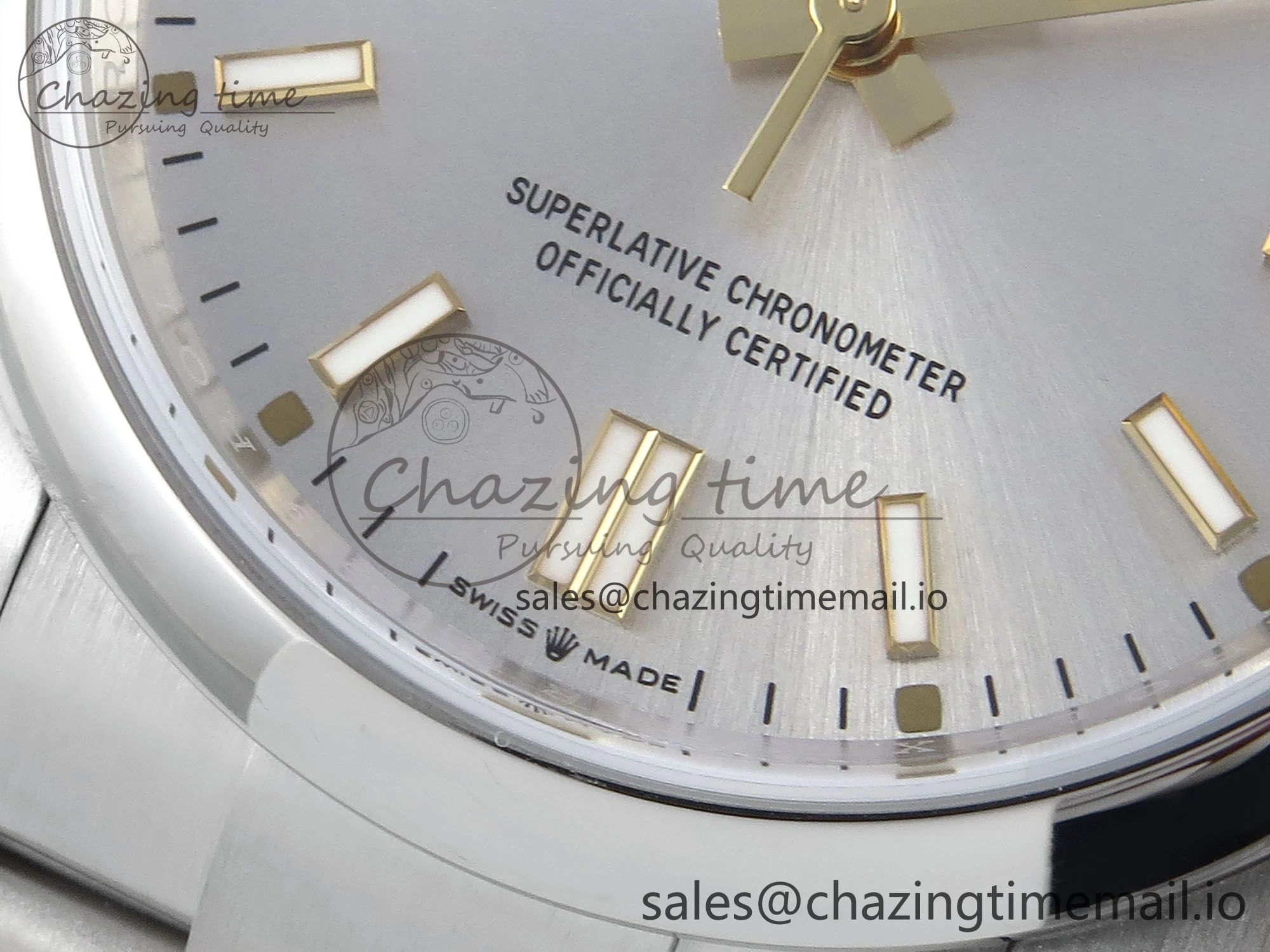Oyster Perpetual 126000 36mm EWEF Best Edition 904L Steel Silver Dial A3230