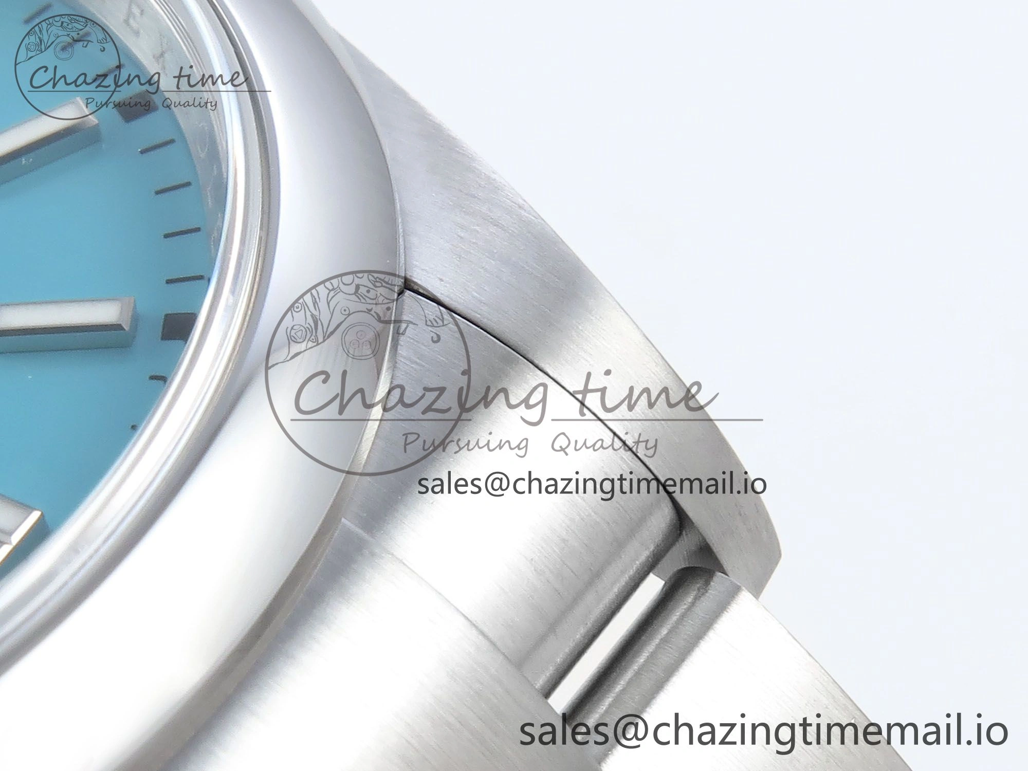 Oyster Perpetual 126000 36mm EWEF Best Edition 904L Steel Tiffany Blue Dial A3230