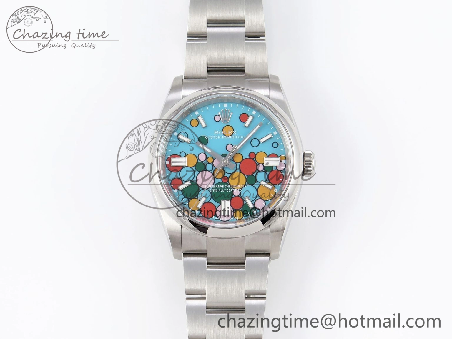 Oyster Perpetual 126000 36mm EWF 1:1 Best Edition 316L Steel Celebration Dial A3230
