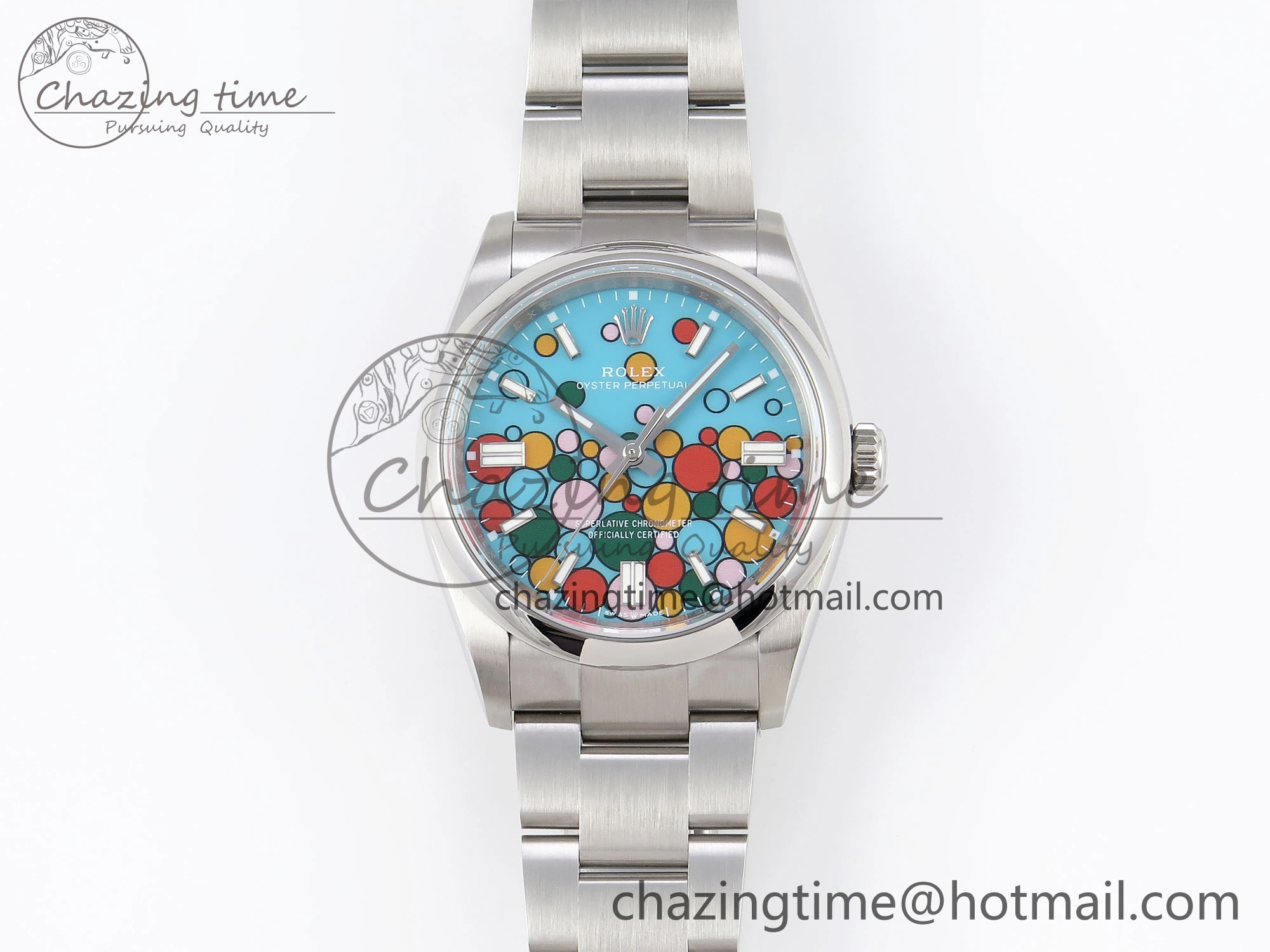 Oyster Perpetual 126000 36mm EWF 1:1 Best Edition 316L Steel Celebration Dial A3230
