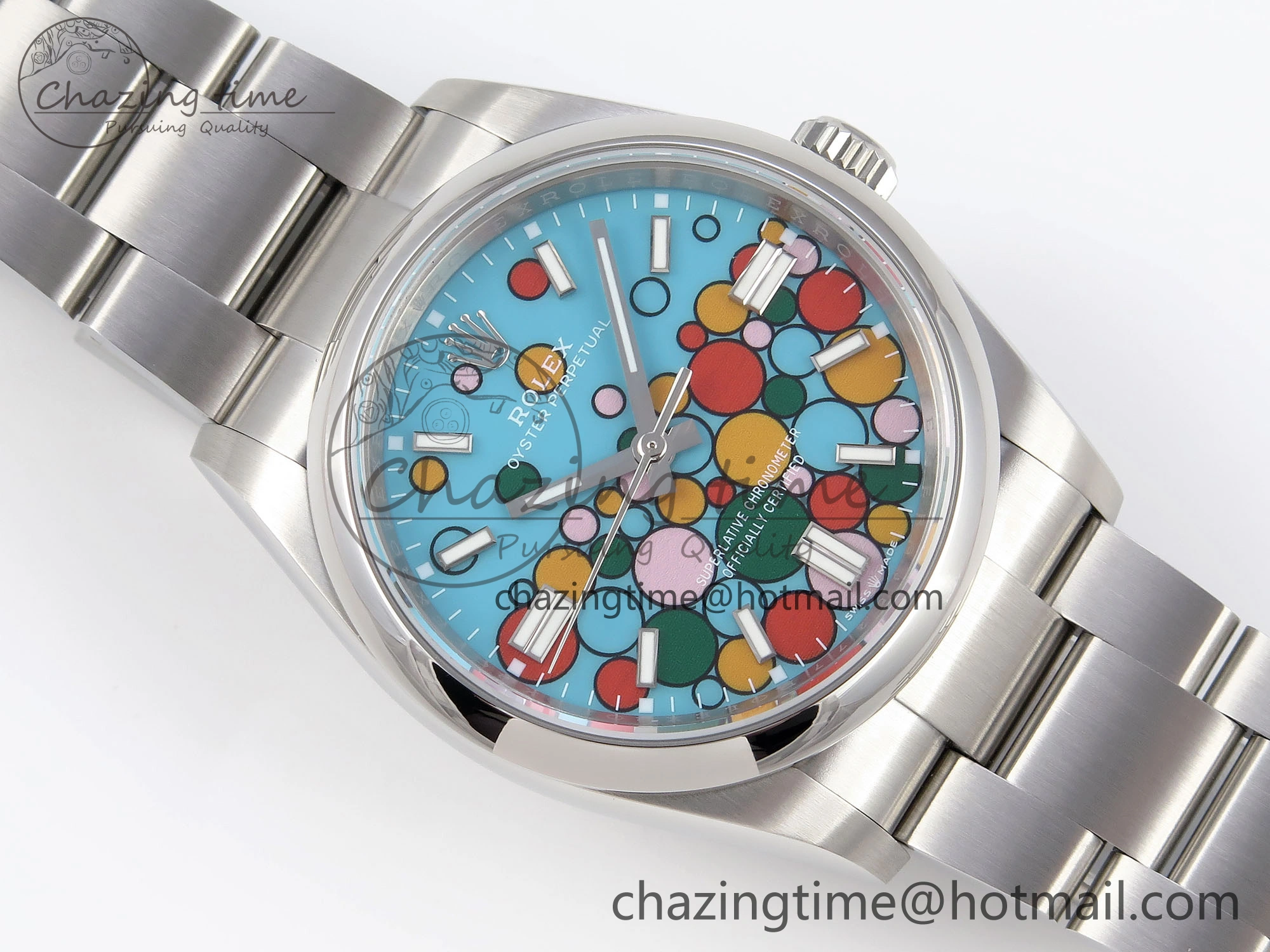 Oyster Perpetual 126000 36mm EWF 1:1 Best Edition 316L Steel Celebration Dial A3230