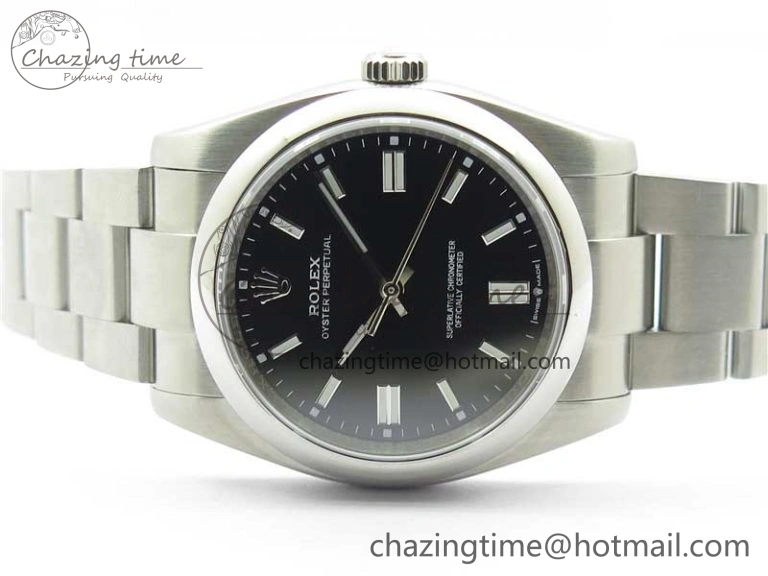 Oyster Perpetual 126000 36mm KRF 1:1 Best Edition 904L Steel Black Dial A2824