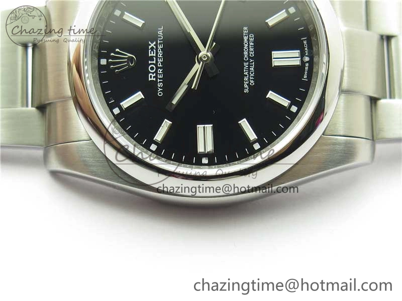 Oyster Perpetual 126000 36mm KRF 1:1 Best Edition 904L Steel Black Dial A2824