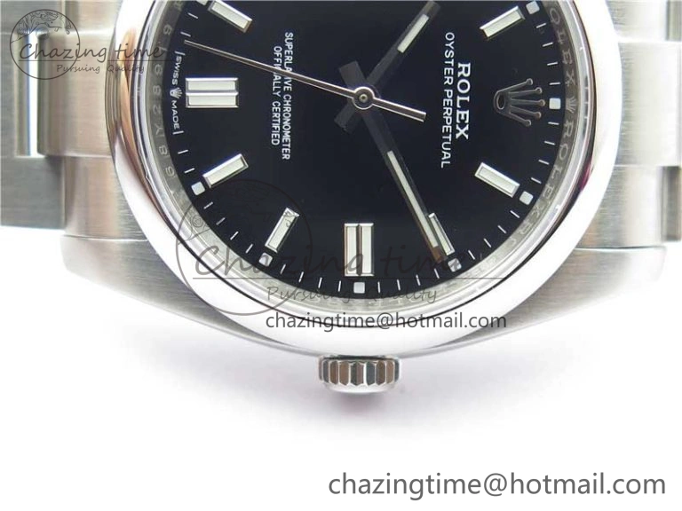 Oyster Perpetual 126000 36mm KRF 1:1 Best Edition 904L Steel Black Dial A2824