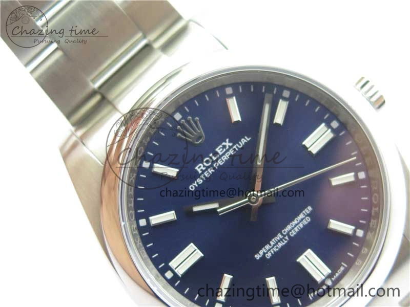 Oyster Perpetual 126000 36mm KRF 1:1 Best Edition 904L Steel Deep Blue Dial A2824