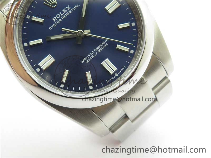 Oyster Perpetual 126000 36mm KRF 1:1 Best Edition 904L Steel Deep Blue Dial A2824