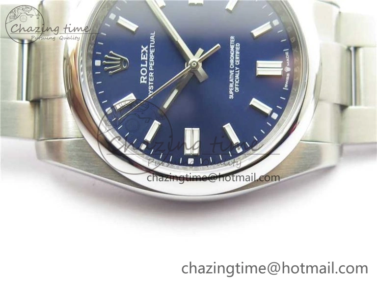 Oyster Perpetual 126000 36mm KRF 1:1 Best Edition 904L Steel Deep Blue Dial A2824
