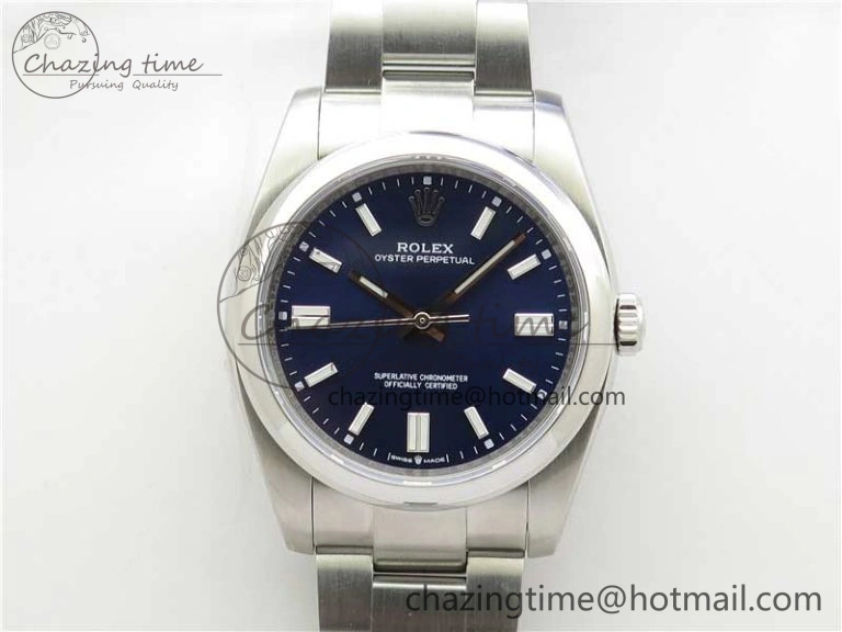 Oyster Perpetual 126000 36mm KRF 1:1 Best Edition 904L Steel Deep Blue Dial A2824