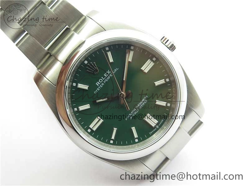 Oyster Perpetual 126000 36mm KRF 1:1 Best Edition 904L Steel Green Dial A2824