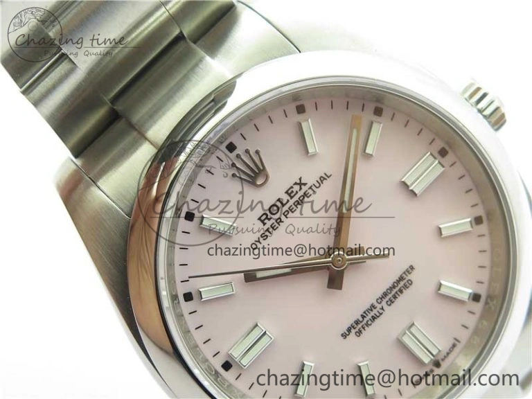 Oyster Perpetual 126000 36mm KRF 1:1 Best Edition 904L Steel Pink Dial A2824