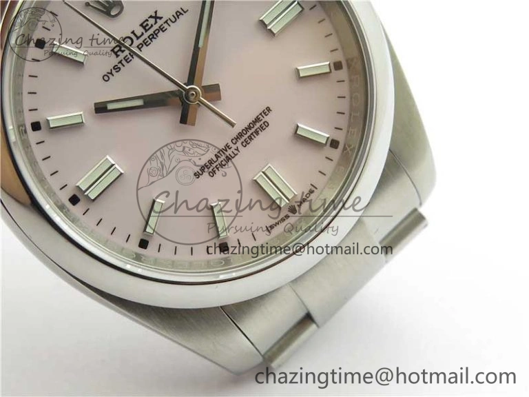 Oyster Perpetual 126000 36mm KRF 1:1 Best Edition 904L Steel Pink Dial A2824