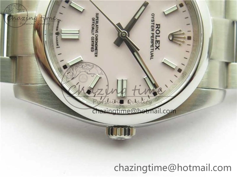 Oyster Perpetual 126000 36mm KRF 1:1 Best Edition 904L Steel Pink Dial A2824