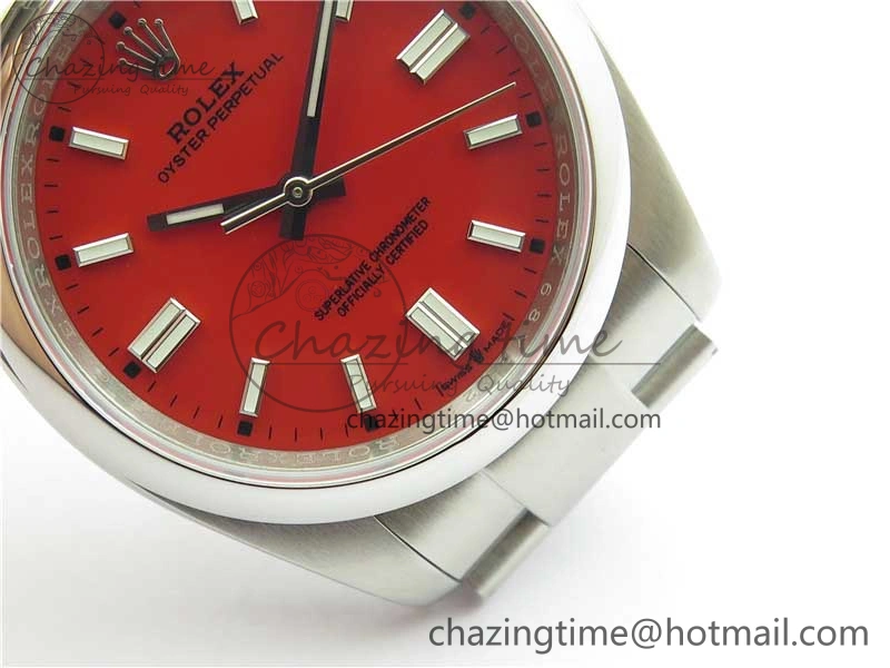 Oyster Perpetual 126000 36mm KRF 1:1 Best Edition 904L Steel Red Dial A2824