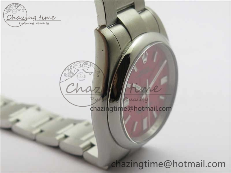 Oyster Perpetual 126000 36mm KRF 1:1 Best Edition 904L Steel Red Dial A2824