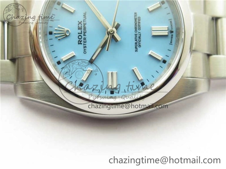Oyster Perpetual 126000 36mm KRF 1:1 Best Edition 904L Steel Tiffany Blue Dial A2824