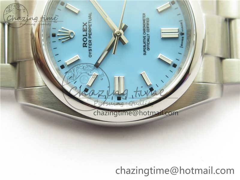 Oyster Perpetual 126000 36mm KRF 1:1 Best Edition 904L Steel Tiffany Blue Dial A2824