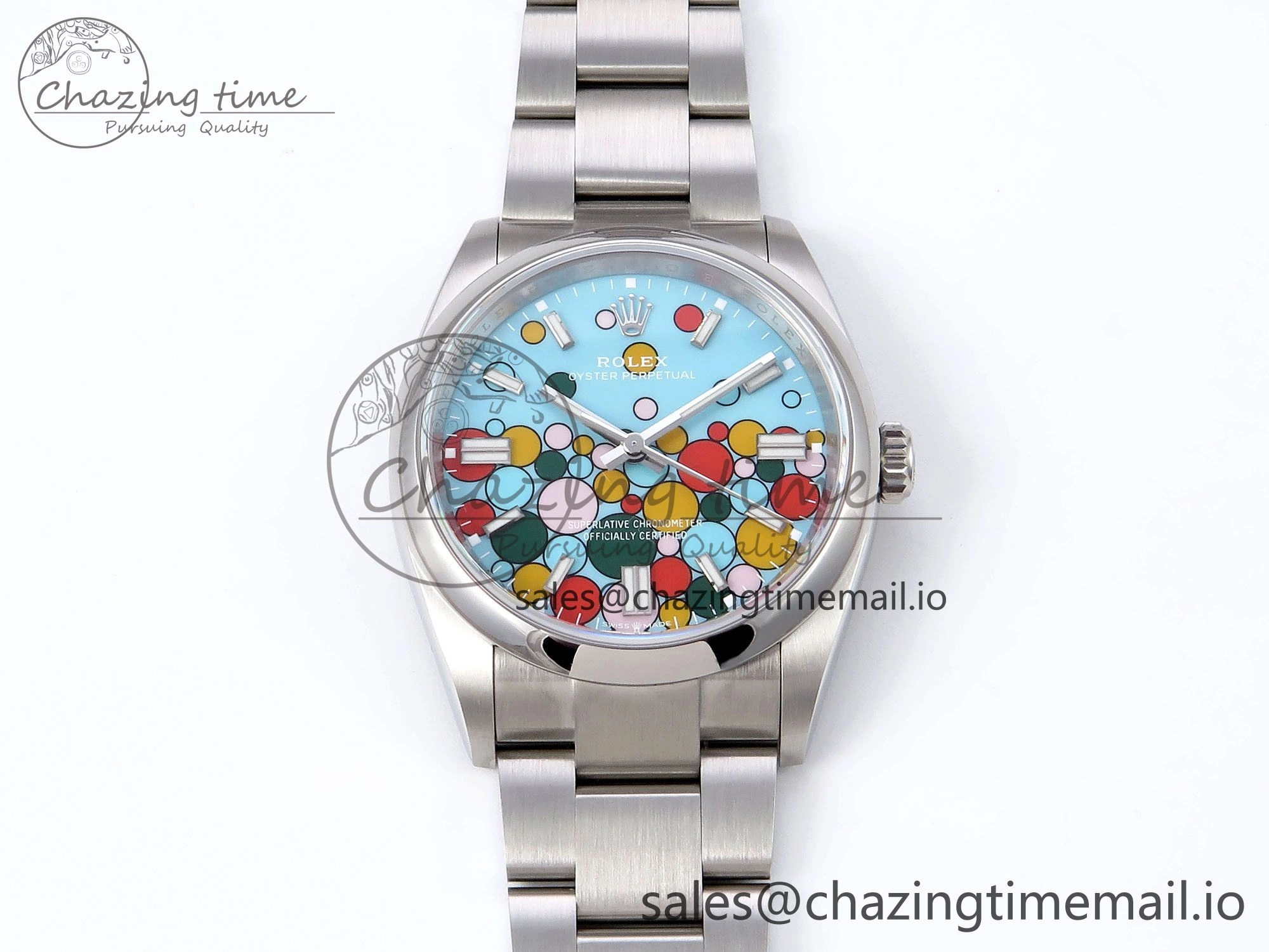 Oyster Perpetual 126000 36mm VSF 1:1 Best Edition 904L Steel Celebration Dial VS3235
