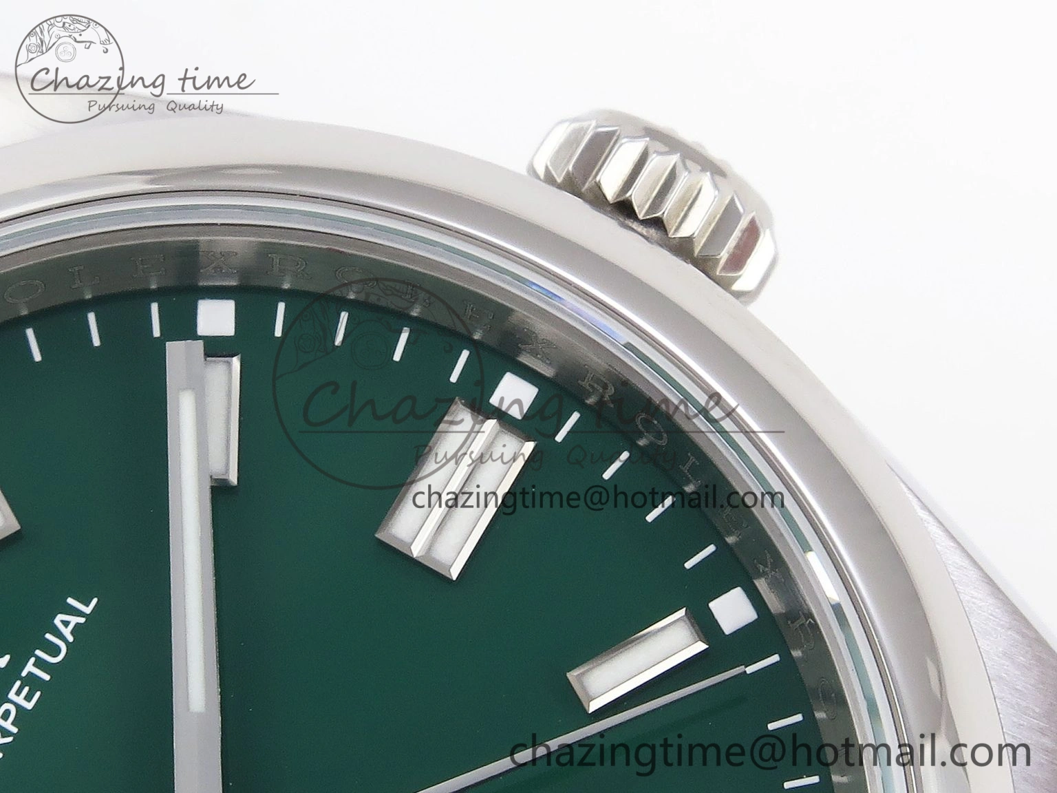Oyster Perpetual 126000 36mm VSF 1:1 Best Edition 904L Steel Green Dial VS3235