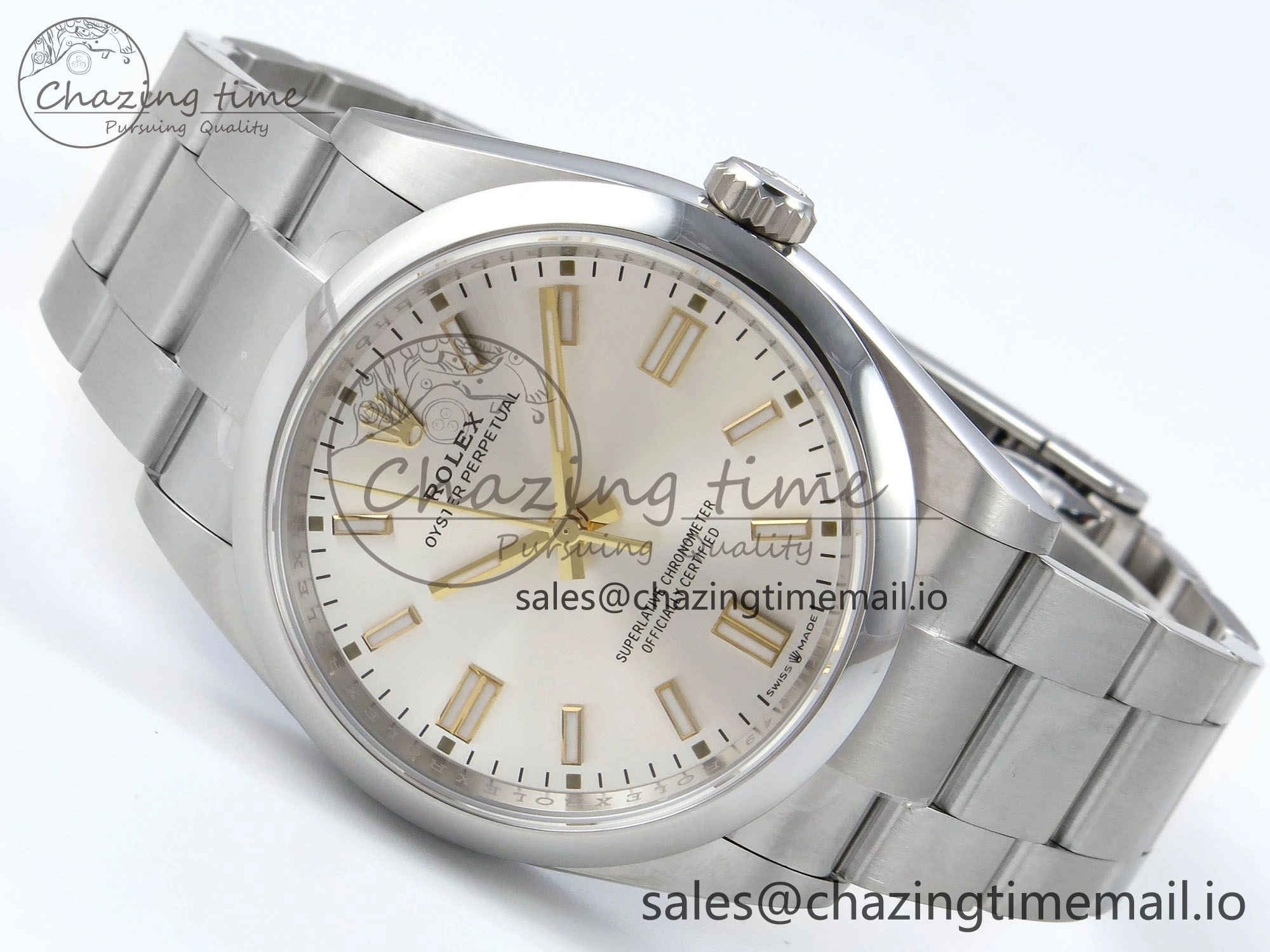 Oyster Perpetual 126000 36mm VSF 1:1 Best Edition 904L Steel Silver Dial VR3230
